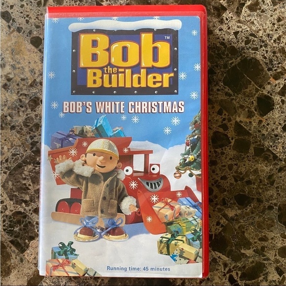 Bob The Builder Other - Bob the Builder Bob’s White Christmas VHS Tape
